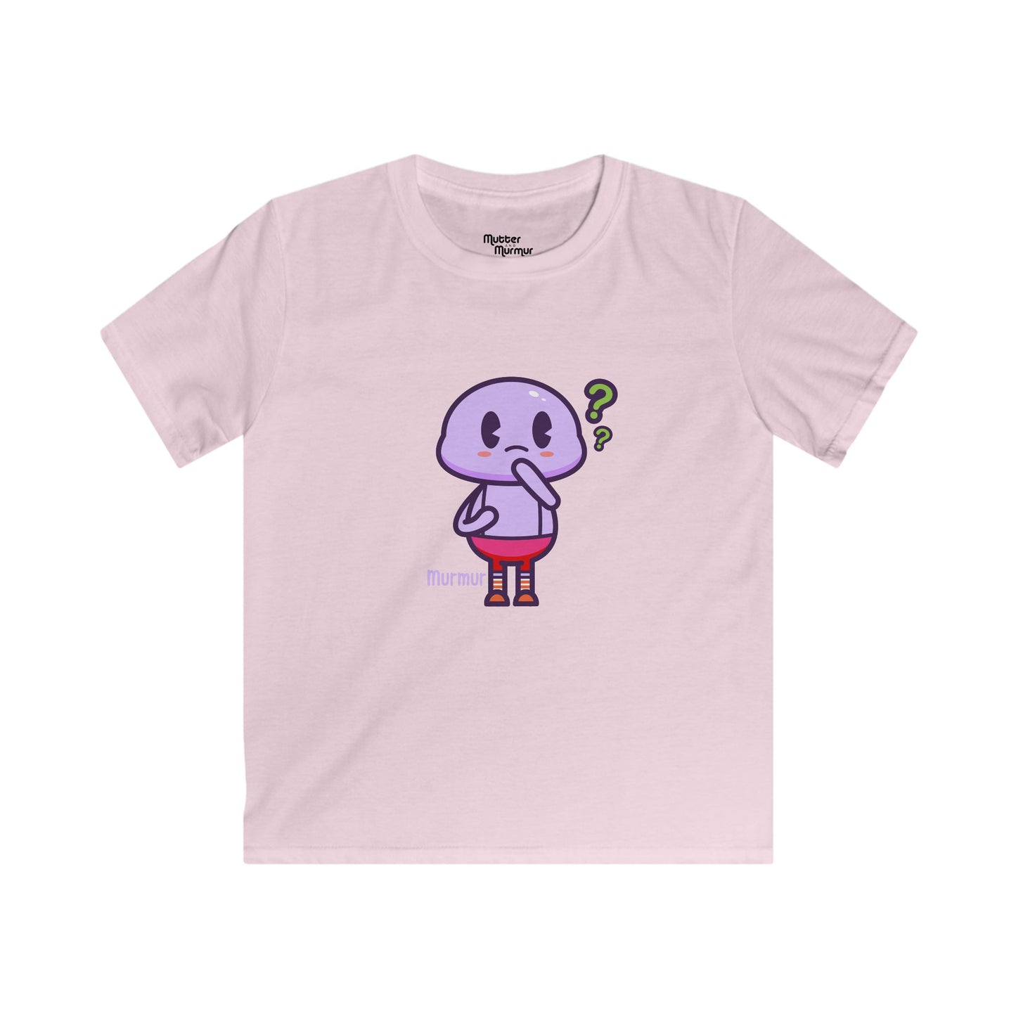 Murmur Curious Youth Tee – Fun Character Kids T-Shirt