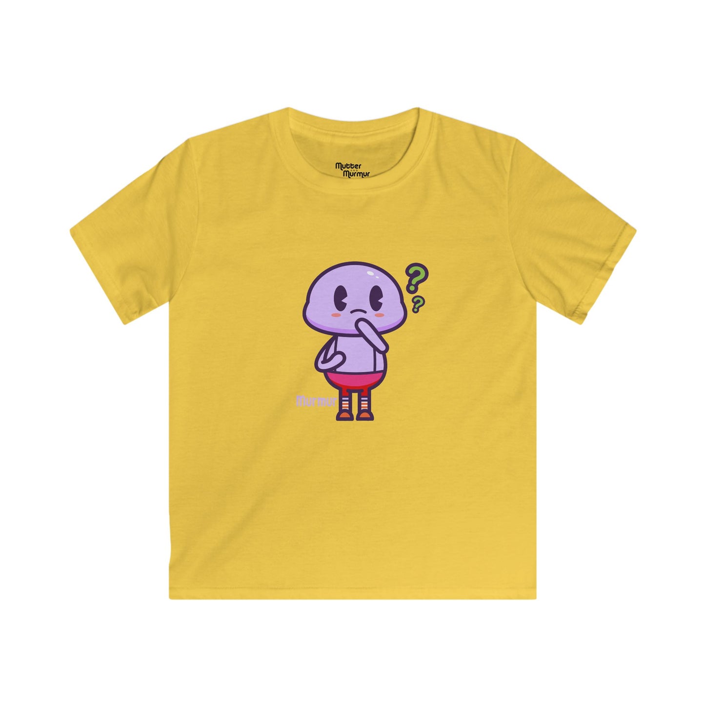 Murmur Curious Youth Tee – Fun Character Kids T-Shirt