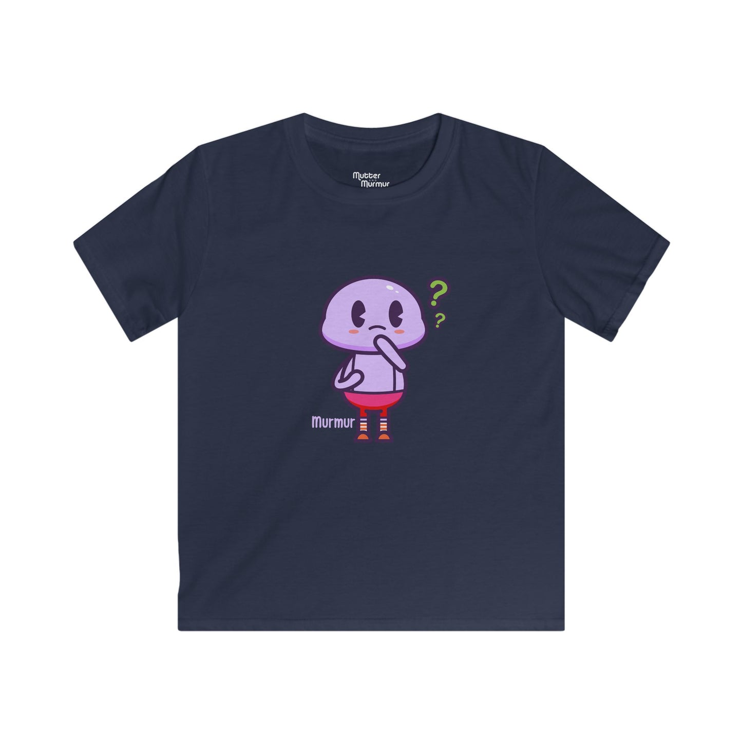 Murmur Curious Youth Tee – Fun Character Kids T-Shirt