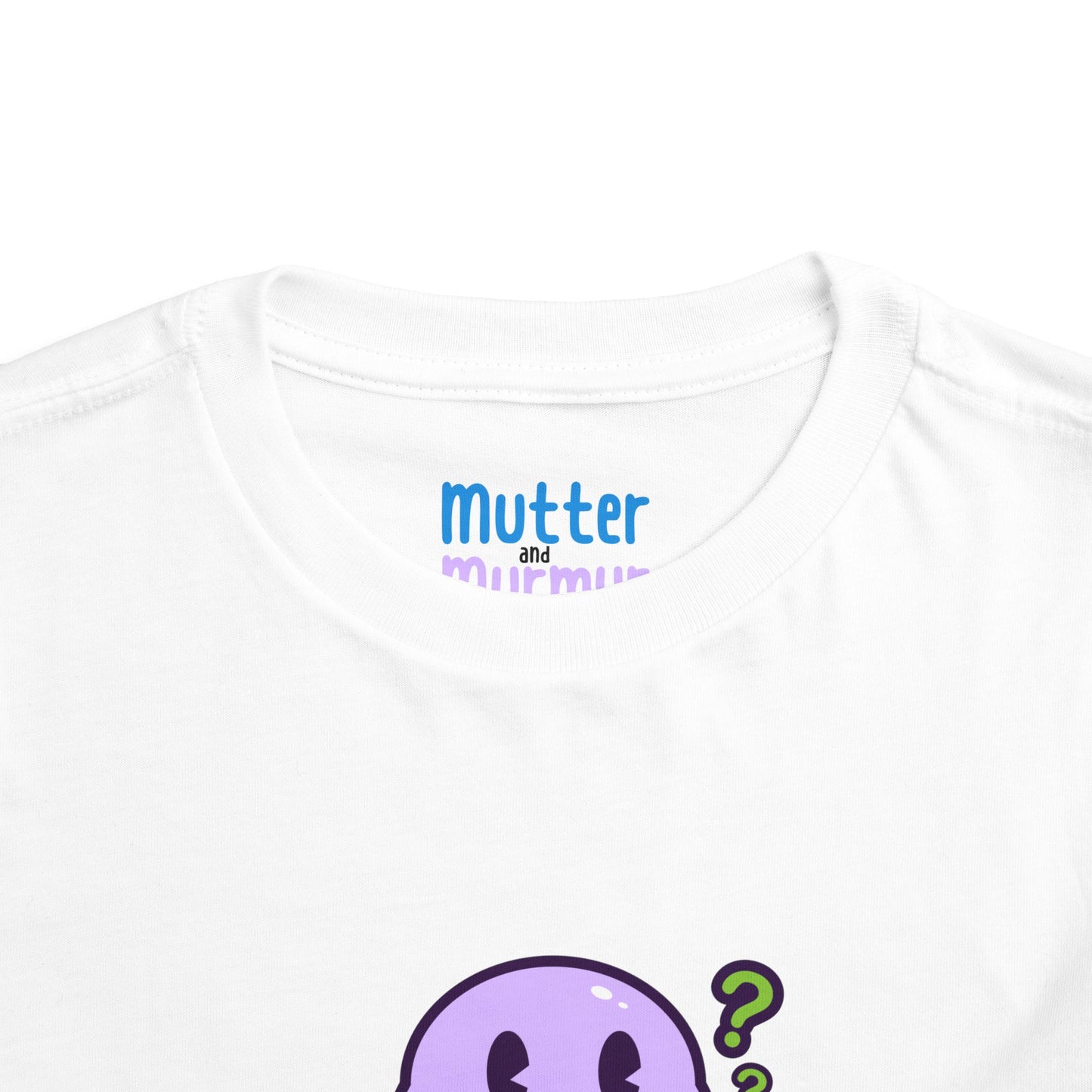 Murmur Curious Toddler Tee - Cute Character Design for Kids
