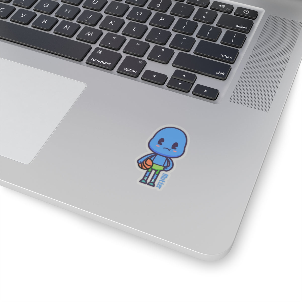 Character Sticker: Mutter Plays Basketball