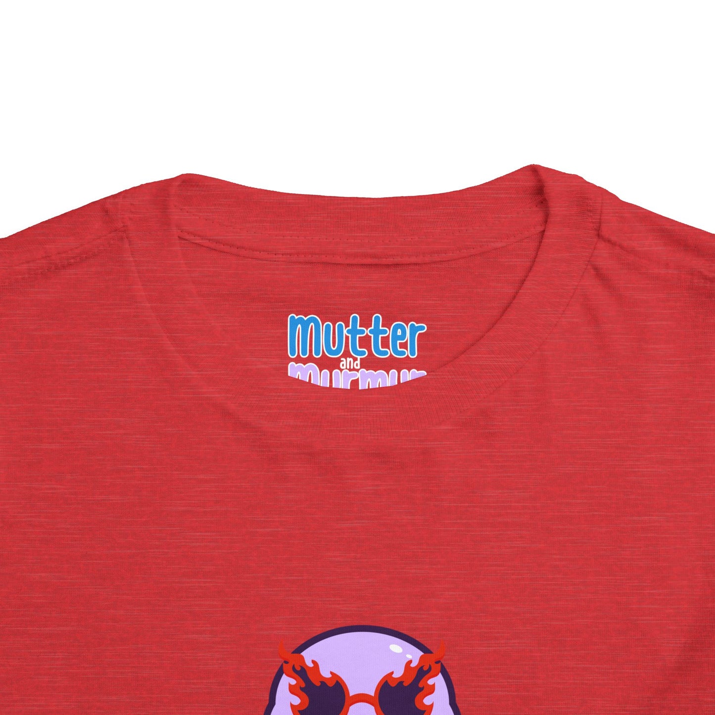 Murmur's "Fired Up" Toddler Tee – Fun Character T-Shirt for Kids