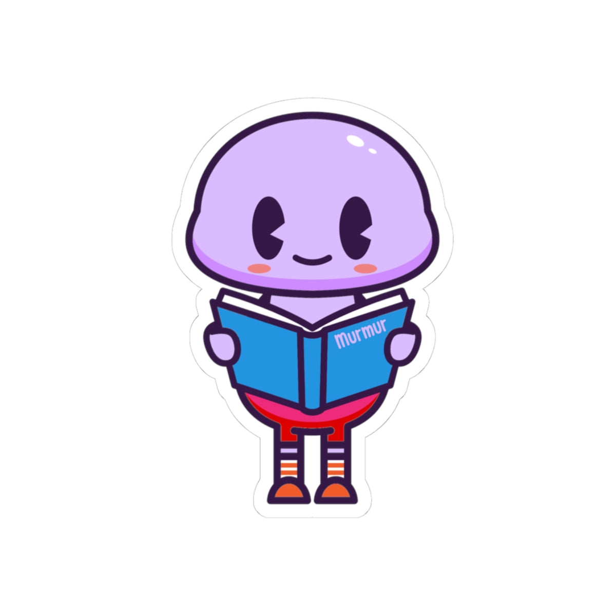 Character Sticker - Murmur Reading
