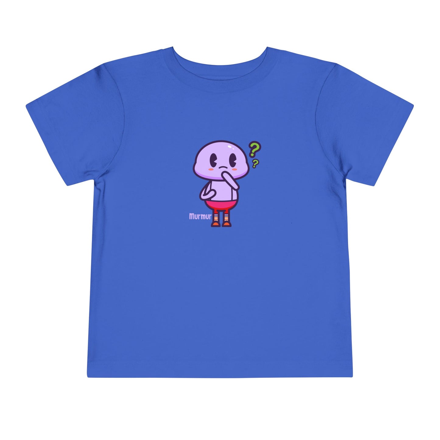 Murmur Curious Toddler Tee - Cute Character Design for Kids