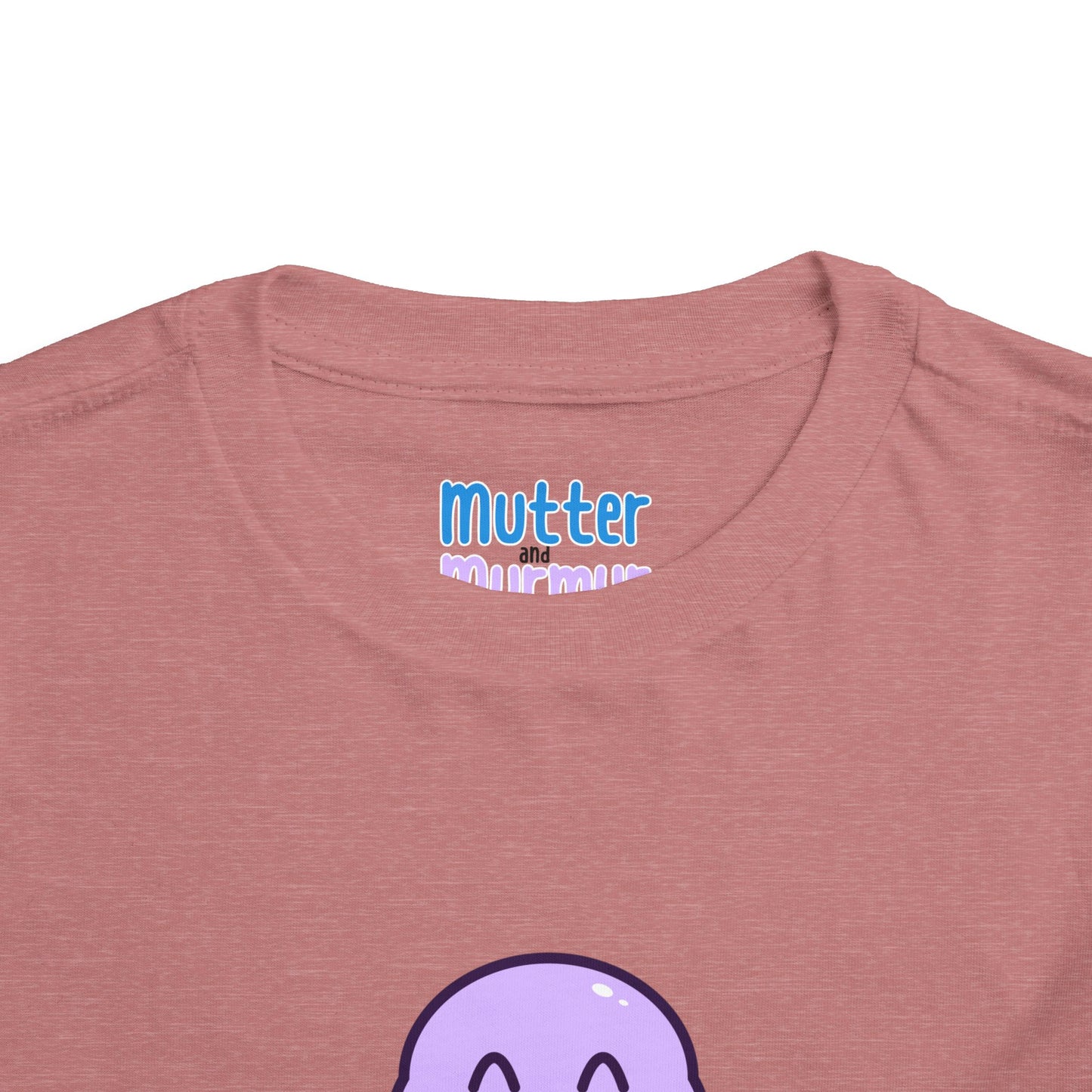 Murmur Waving Hello Toddler Tee - Cute Character Design for Kids