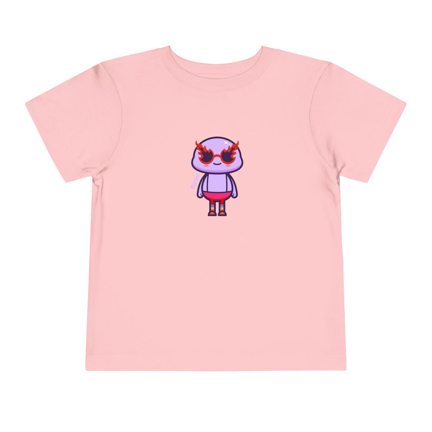 Murmur's "Fired Up" Toddler Tee – Fun Character T-Shirt for Kids