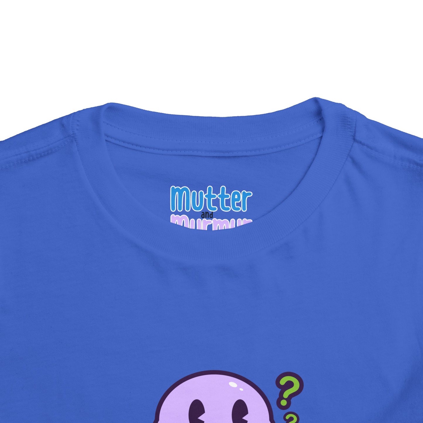 Murmur Curious Toddler Tee - Cute Character Design for Kids