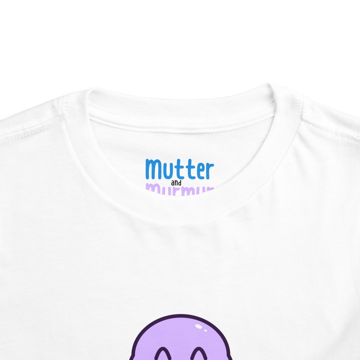 Murmur Waving Hello Toddler Tee - Cute Character Design for Kids