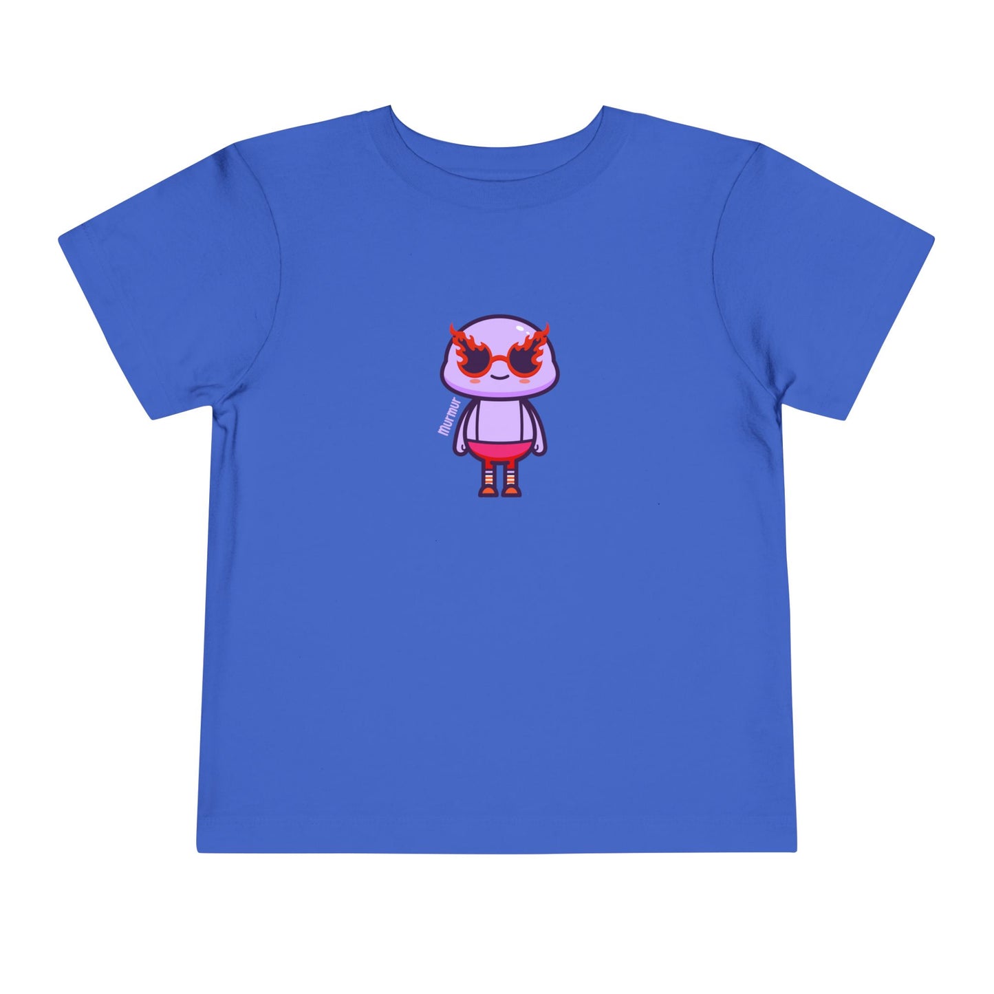 Murmur's "Fired Up" Toddler Tee – Fun Character T-Shirt for Kids
