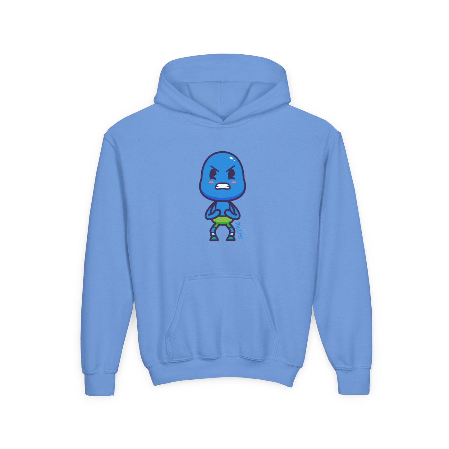 Mutter Frustration Youth Hoodie – Fun Character Sweatshirt for Kids