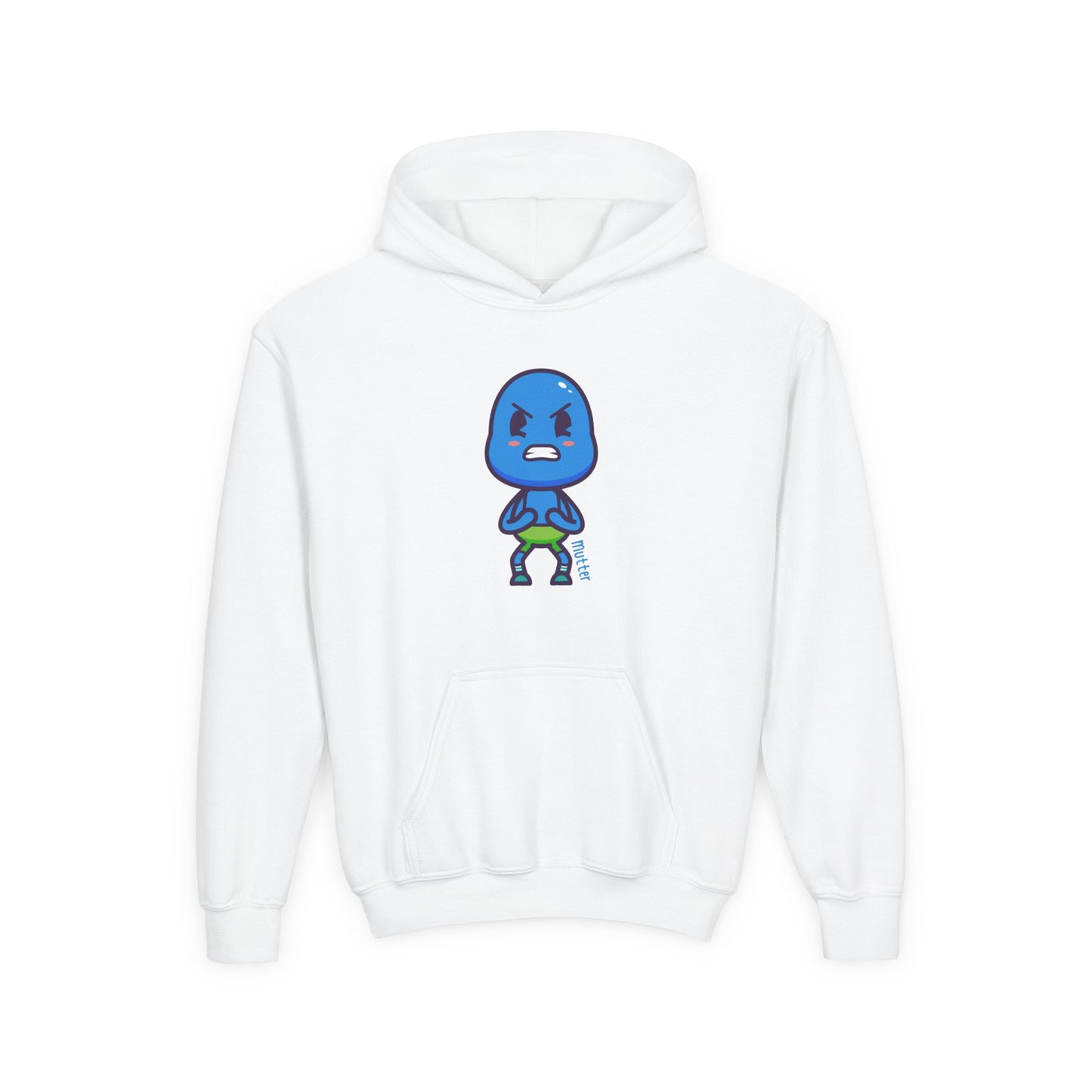 Mutter Frustration Youth Hoodie – Fun Character Sweatshirt for Kids
