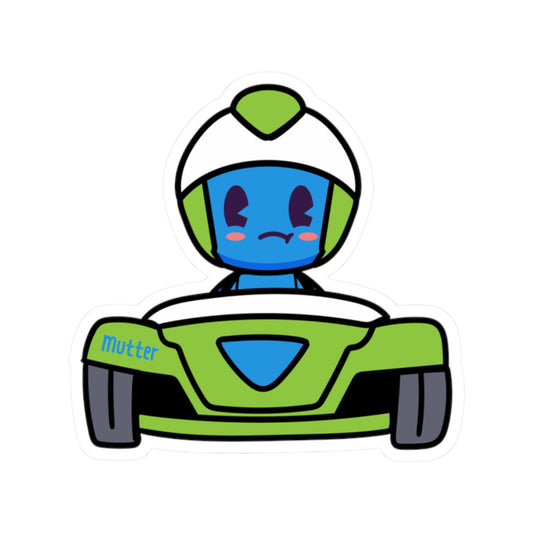 Character Sticker - Mutter Racing