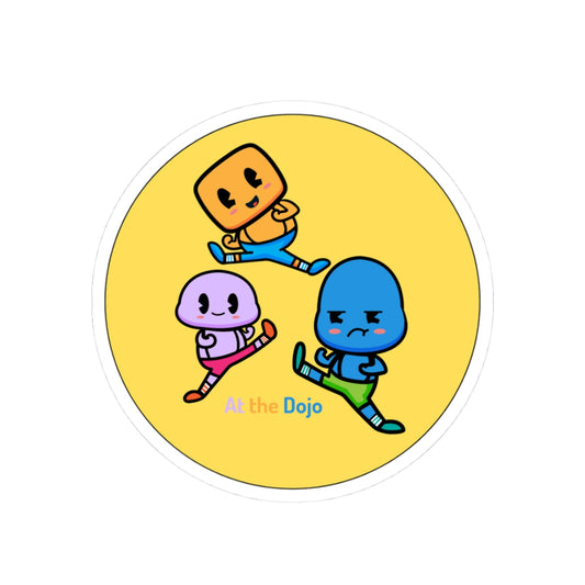 Character Sticker: The Trio's Kicks
