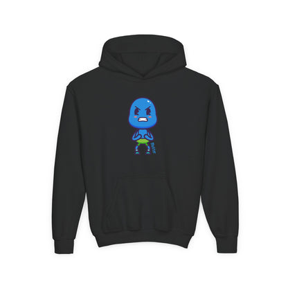 Mutter Frustration Youth Hoodie – Fun Character Sweatshirt for Kids
