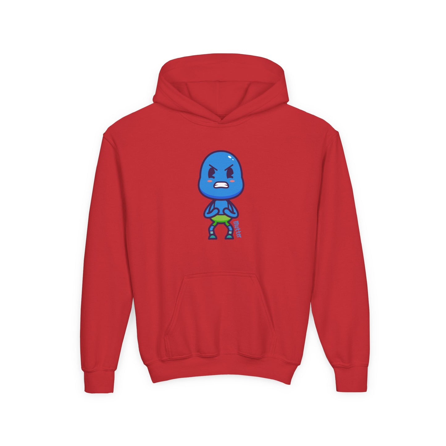 Mutter Frustration Youth Hoodie – Fun Character Sweatshirt for Kids