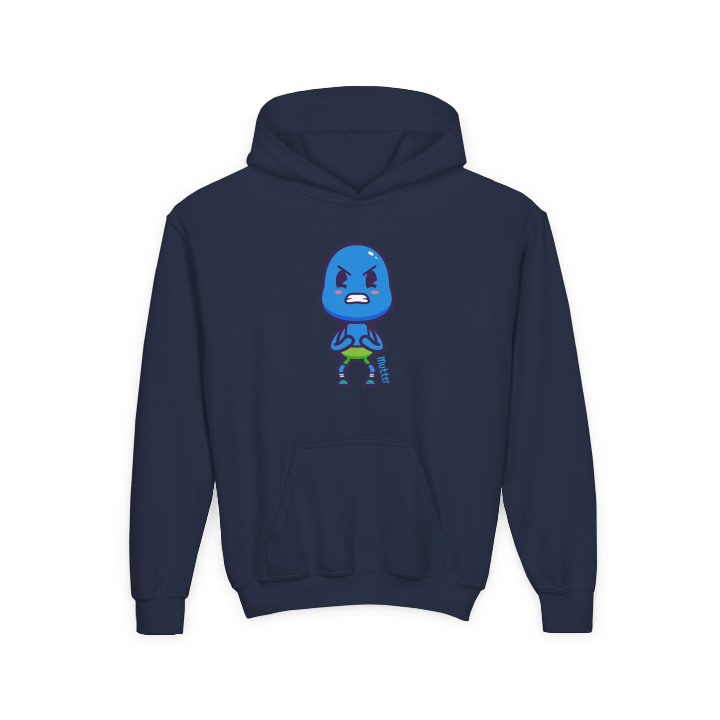 Mutter Frustration Youth Hoodie – Fun Character Sweatshirt for Kids