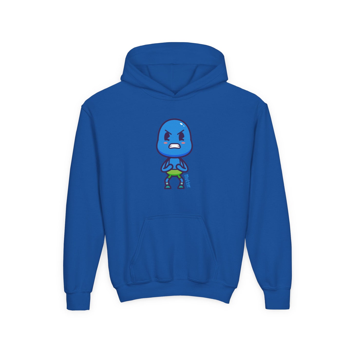 Mutter Frustration Youth Hoodie – Fun Character Sweatshirt for Kids