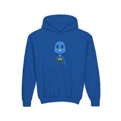 Mutter Frustration Youth Hoodie – Fun Character Sweatshirt for Kids