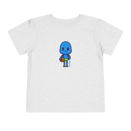 Mutter “Hoops” Toddler Tee – Basketball Game Time Kids Shirt