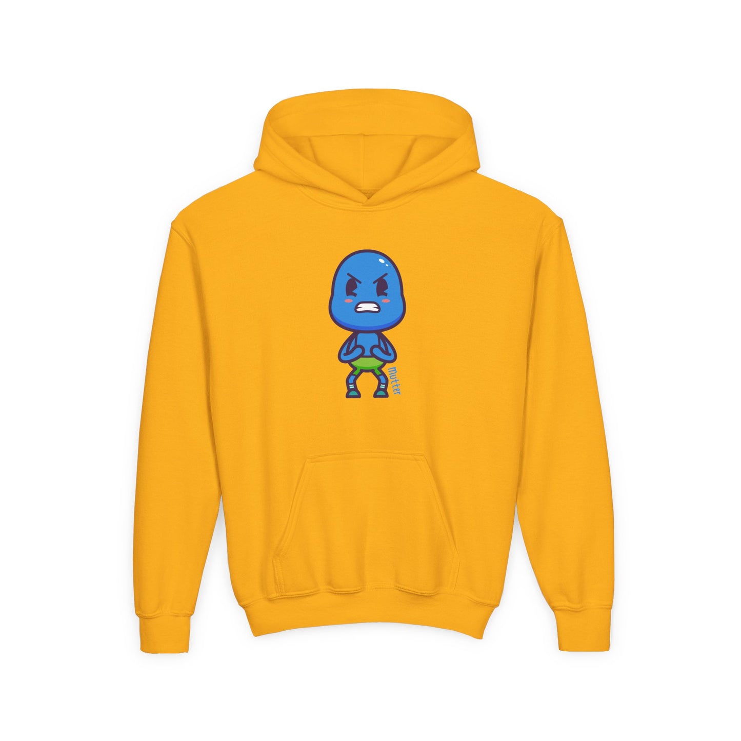 Mutter Frustration Youth Hoodie – Fun Character Sweatshirt for Kids