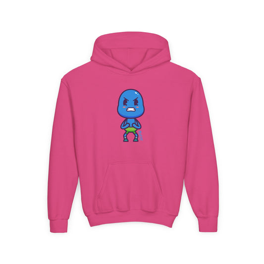 Mutter Frustration Youth Hoodie – Fun Character Sweatshirt for Kids