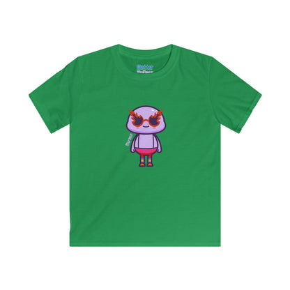 Murmur "Fired Up" Youth Tee – Fun Character Kid T-Shirt