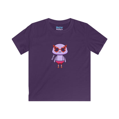 Murmur "Fired Up" Youth Tee – Fun Character Kid T-Shirt