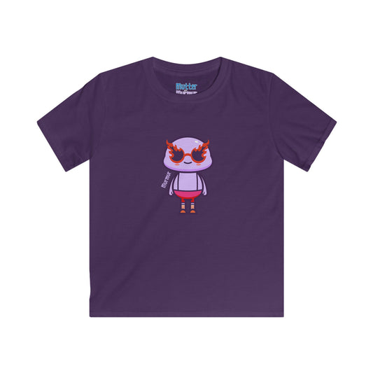 Murmur "Fired Up" Youth Tee – Fun Character Kid T-Shirt