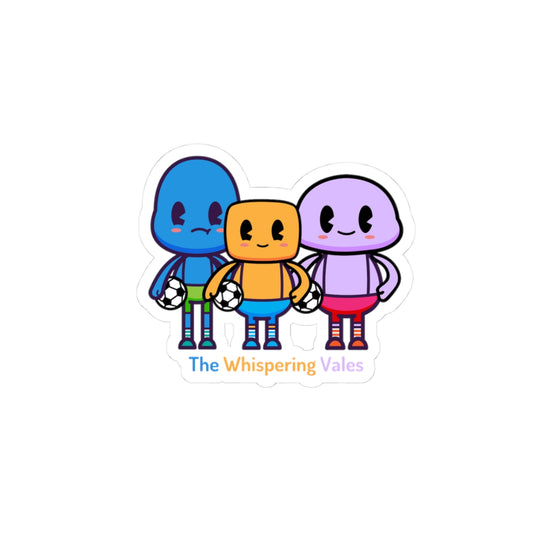 Character Sticker: The Soccer Trio