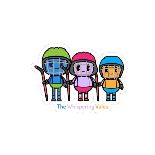 Character Sticker: The Hockey Trio