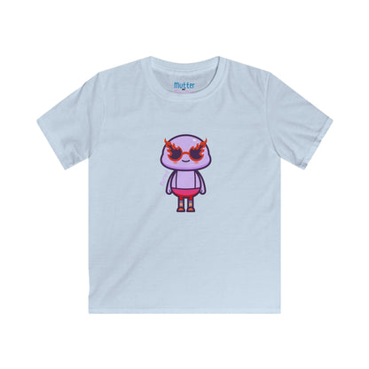 Murmur "Fired Up" Youth Tee – Fun Character Kid T-Shirt