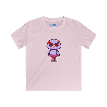 Murmur "Fired Up" Youth Tee – Fun Character Kid T-Shirt