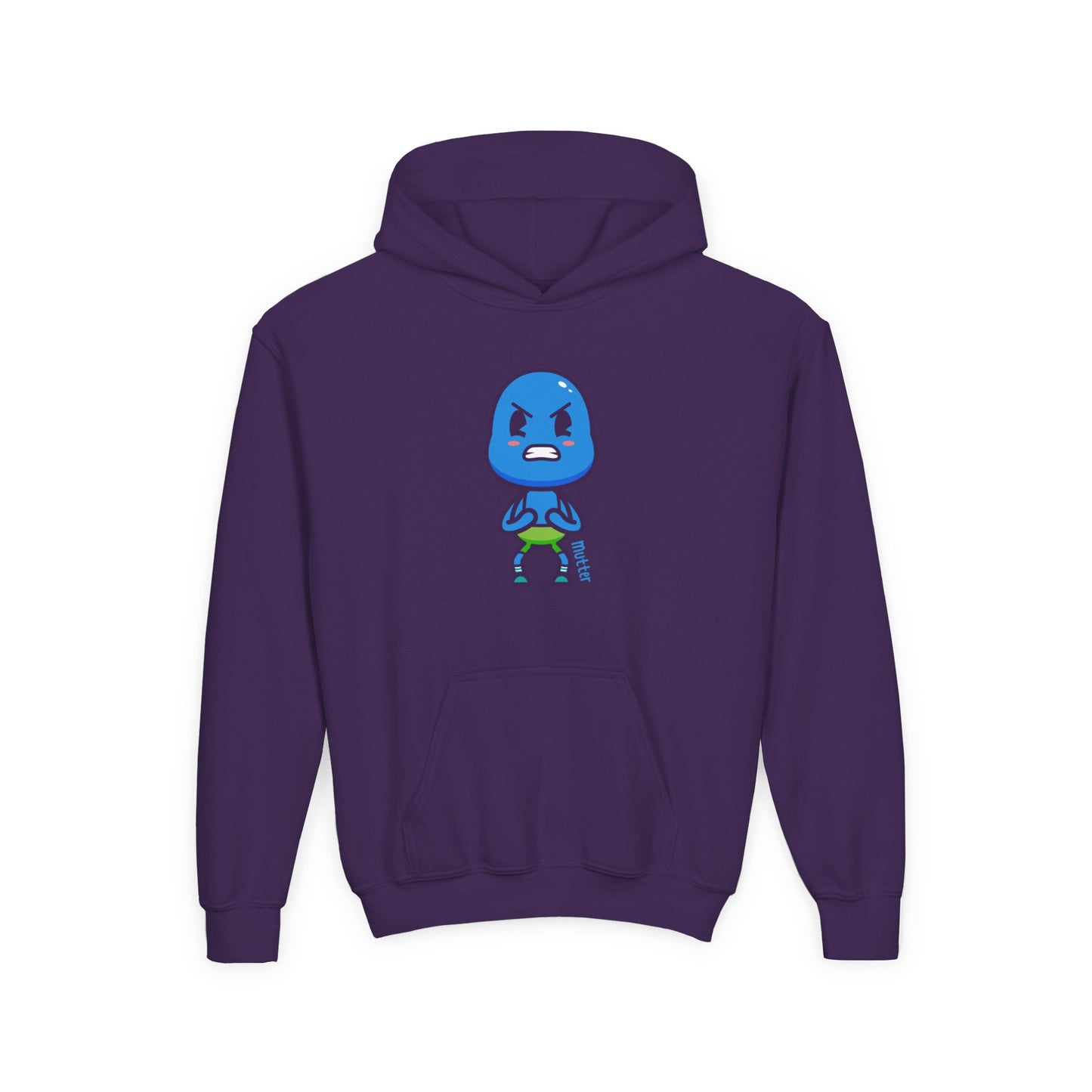 Mutter Frustration Youth Hoodie – Fun Character Sweatshirt for Kids
