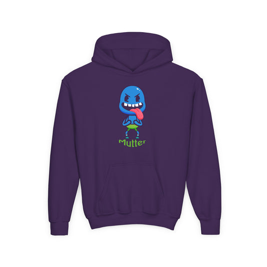 Mutter’s Big Smile Youth Hoodie – Fun Character Sweatshirt for Kids