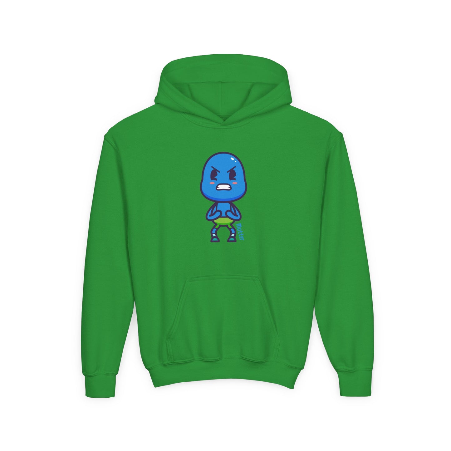 Mutter Frustration Youth Hoodie – Fun Character Sweatshirt for Kids