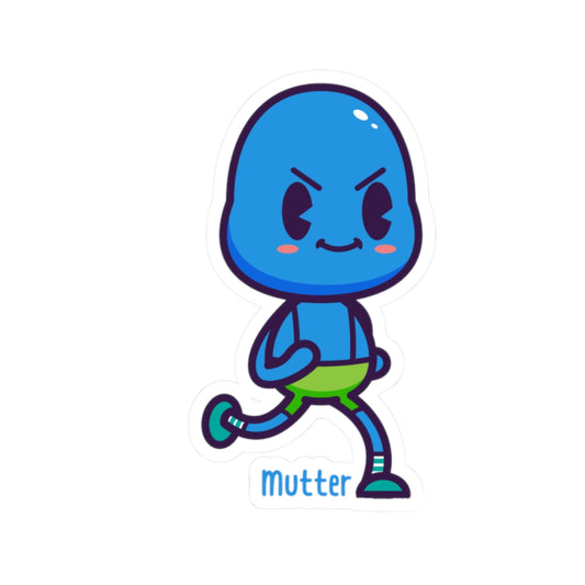 Character Sticker: Mutter Running