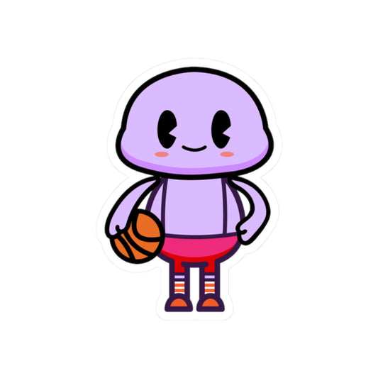 Character Sticker: Murmur Plays Basketball